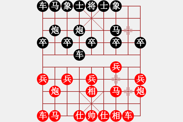 象棋棋譜圖片：我的兄弟是牌神[1342560873] - 絕對(duì)撐張[781598445] - 步數(shù)：10 