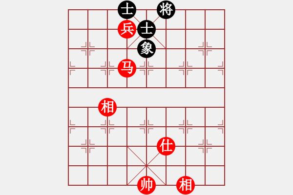 象棋棋譜圖片：我是畜生豬(8段)-和-相逢成朋友(5段) - 步數(shù)：200 