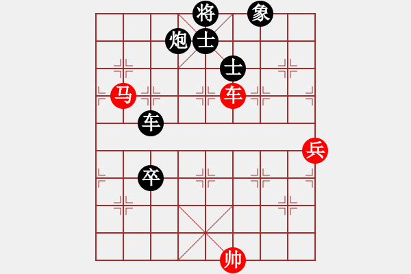 象棋棋譜圖片：中炮過(guò)河車(chē)互進(jìn)七兵對(duì)屏風(fēng)馬上士 紅炮87【3】 - 步數(shù)：110 