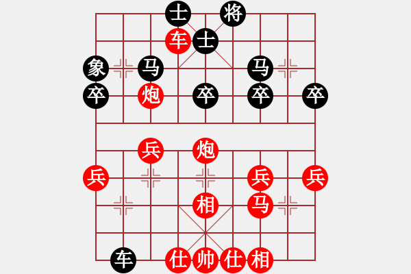 象棋棋譜圖片：09-01-19 橘隱[1027]-勝-linke[995] - 步數(shù)：7 