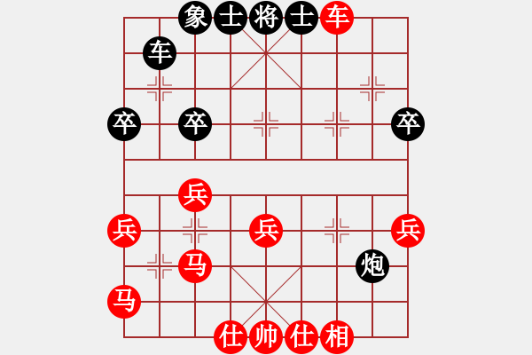 象棋棋譜圖片：突出重圍(2段)-勝-中國防部(1段) - 步數(shù)：40 