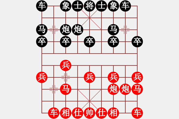 象棋棋譜圖片：fudongqis(4段)-勝-博士生導(dǎo)師(9段) 仙人指路對士角炮或過宮炮 - 步數(shù)：10 