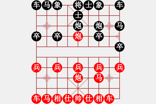 象棋棋譜圖片：【中】摩西十戒[609092485] -VS- 富而美[1106364822] - 步數(shù)：10 