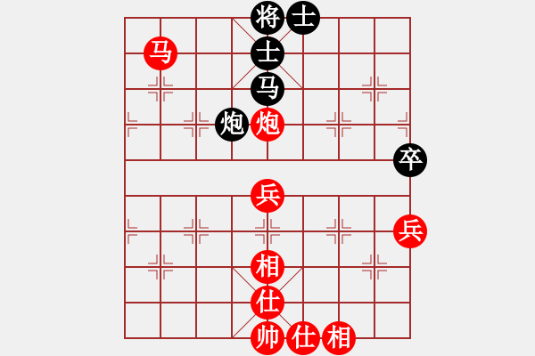 象棋棋譜圖片：陜西省 王明虎 勝 火車(chē)頭體育協(xié)會(huì) 孫思陽(yáng) - 步數(shù)：81 