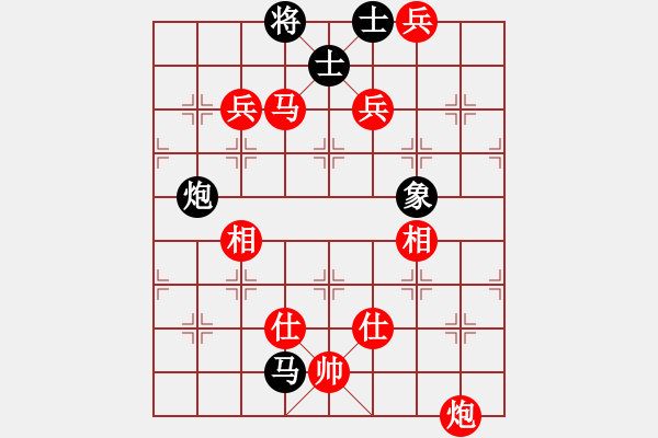 象棋棋譜圖片：棋局-31b a NP4 - 步數(shù)：90 