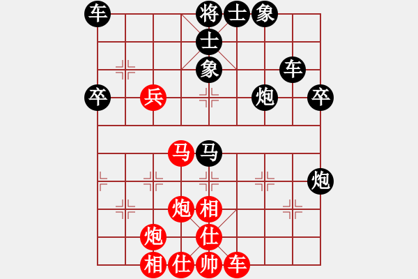 象棋棋譜圖片：豹豹豹豹豹(4段)-負(fù)-弱點(diǎn)(7段) - 步數(shù)：54 