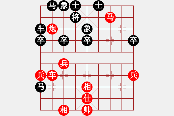 象棋棋譜圖片：2021.1.19.17棋小圣評測先勝 - 步數(shù)：40 