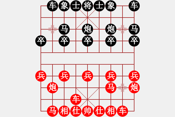 象棋棋譜圖片：9482局 A40-起馬局-旋九專雙核-傻瓜 紅先負 小蟲引擎24層 - 步數(shù)：10 