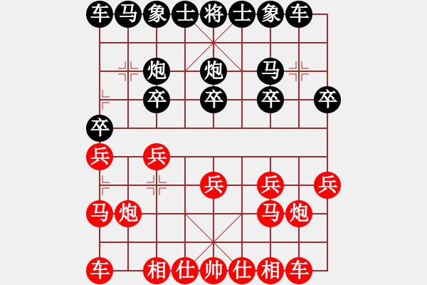 象棋棋譜圖片：yeoo(地煞)-和-平板玩華山(風(fēng)魔) - 步數(shù)：10 