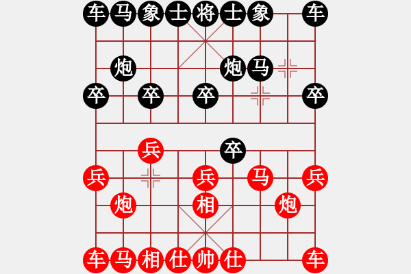 象棋棋譜圖片：★棋壇尊者★[407612993] -VS- sudns[1812368831] - 步數(shù)：10 