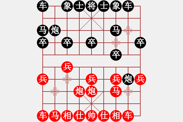 象棋棋譜圖片：吹牛老爹 和 qqq - 步數(shù)：10 