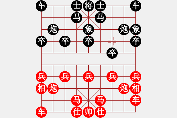 象棋棋譜圖片：八卦對八卦.PGN - 步數(shù)：10 