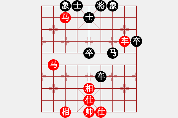 象棋棋譜圖片：鐵五局黃明昌(和)株洲橋梁廠于海平 - 步數(shù)：100 