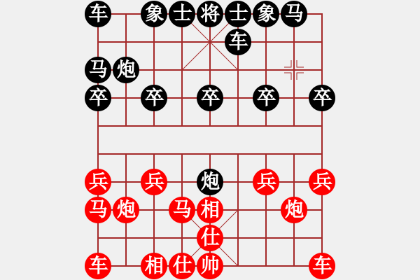 象棋棋譜圖片：2022.10.12.2五分鐘后勝拐角馬 - 步數(shù)：10 