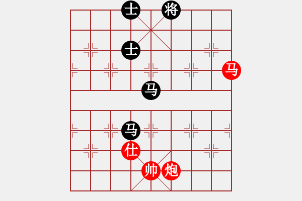 象棋棋譜圖片：第三節(jié) 馬炮巧勝雙馬【例2】 - 步數(shù)：0 