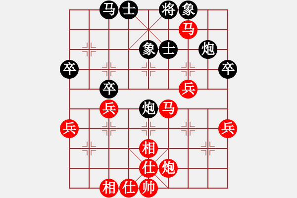 象棋棋譜圖片：棋局-2ak224 p7 - 步數(shù)：0 