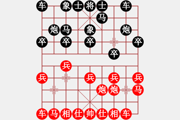 象棋棋譜圖片：麥穗(6弦)-負(fù)-bbboy002(5f) - 步數(shù)：10 