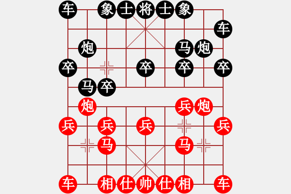 象棋棋譜圖片：三2 徐州魯天先勝江西盧勇 - 步數(shù)：10 