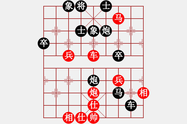 象棋棋譜圖片：五七炮對(duì)屏風(fēng)馬進(jìn)３卒  發(fā)笑(7段)-負(fù)-嘉禾農(nóng)莊(6段) - 步數(shù)：62 