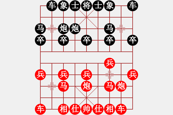 象棋棋譜圖片：馬飛燕-9406[紅] -VS- 6383882a[黑] - 步數(shù)：10 