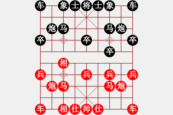 象棋棋譜圖片：世家爭(zhēng)霸王(6段)-負(fù)-粗暴王(4段) - 步數(shù)：10 