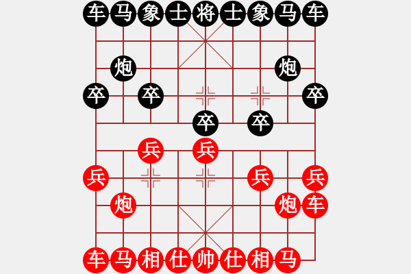 象棋棋譜圖片：1 - 步數(shù)：3 