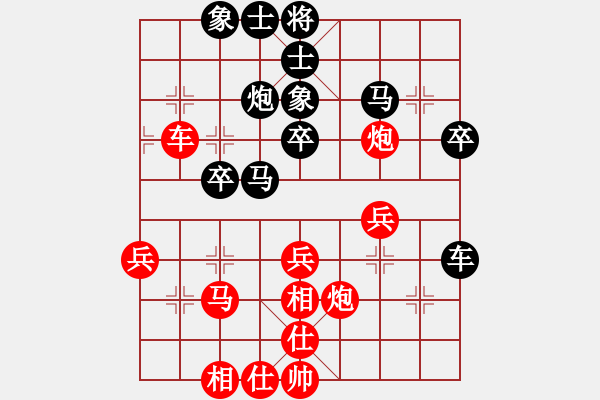 象棋棋譜圖片：嗨歌去不(5段)-負(fù)-姚一姚(6段) - 步數(shù)：40 