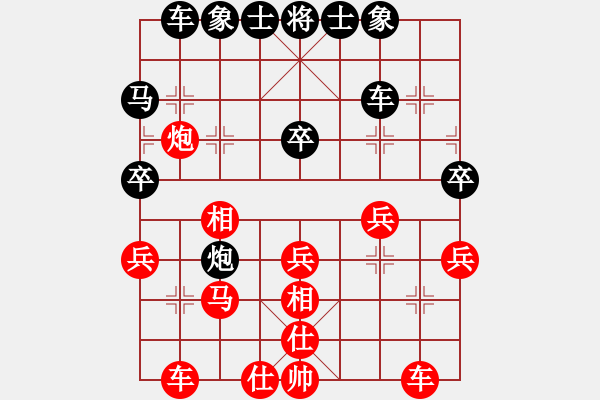 象棋棋譜圖片：R6 高中組 鄭意恒(柔) 對 楊晉城 (沙) - 步數(shù)：40 