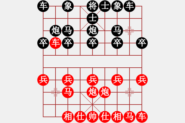 象棋棋譜圖片：勉強斗炮，可恥一敗 - 步數(shù)：10 