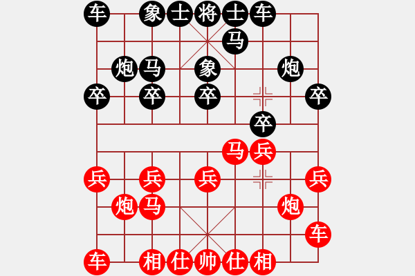 象棋棋譜圖片：《廣州棋壇六十年2》黃松軒因棄馬陷車(chē)局致敗 對(duì)局4 - 步數(shù)：10 