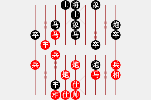 象棋棋譜圖片：神劍門霸氣(天罡)-和-劉曉凌(天罡) - 步數(shù)：40 