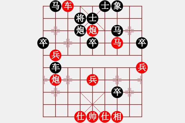 象棋棋譜圖片：荷澤冠軍(2段)-和-螞蟻啃骨頭(4段) - 步數(shù)：80 