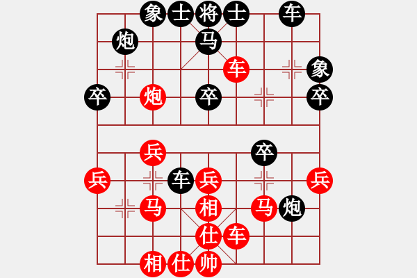 象棋棋譜圖片：焦作一條槍(9段)-勝-muasaobang(天帝) - 步數(shù)：31 