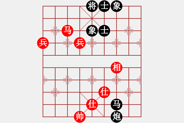 象棋棋譜圖片：冀中小鳳仙(天罡)-負(fù)-好好玩(無(wú)極) - 步數(shù)：100 