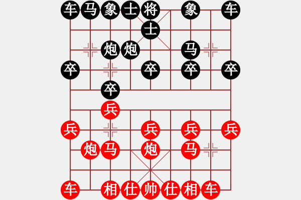 象棋棋譜圖片：純?nèi)松先A山(9星)-勝-耀眼眼鏡(9星) - 步數(shù)：10 