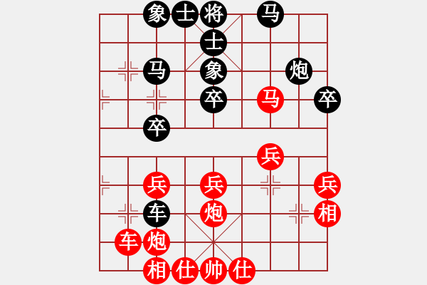 象棋棋譜圖片：bywensheng(3段)-負(fù)-帥哥少生(9段) - 步數(shù)：40 