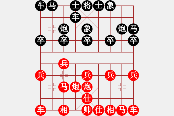 象棋棋譜圖片：金沙洲先負撈仔 - 步數(shù)：10 