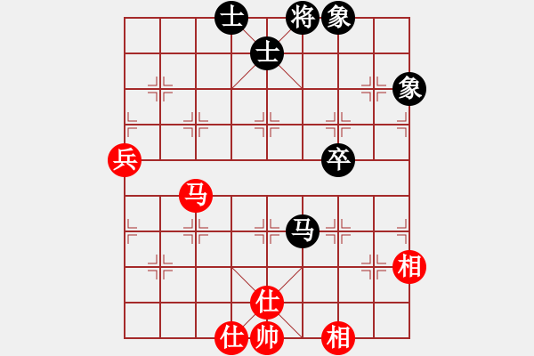 象棋棋譜圖片：煮酒論棋雄(月將)-和-北斗棋星(日帥) - 步數(shù)：90 