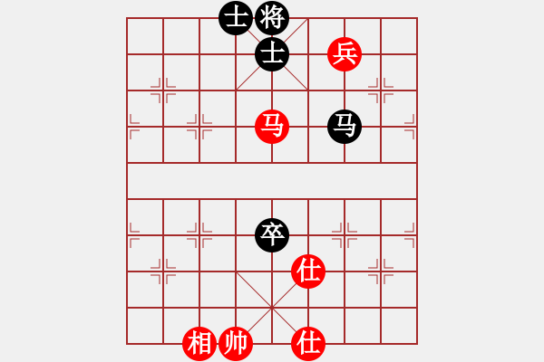 象棋棋譜圖片：天邊的云[紅] -VS- 棋仙[黑] - 步數(shù)：140 