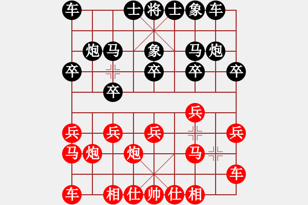 象棋棋譜圖片：獨孤劍(4段)-勝-哈哈哈殺殺(5段) - 步數(shù)：10 