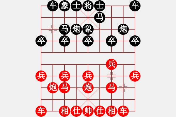 象棋棋譜圖片：00000000000000 - 步數(shù)：10 