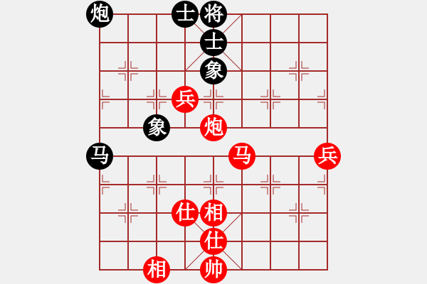 象棋棋谱图片：黑龙江 郭莉萍 胜 云南 党国蕾 - 步数：80 