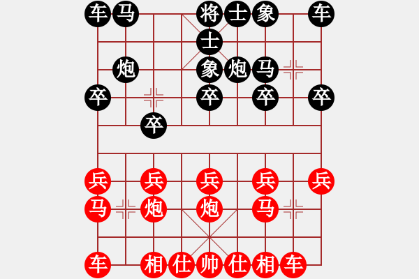 象棋棋譜圖片：chen_anxin[紅] -VS- bawcwcj[黑] - 步數(shù)：10 