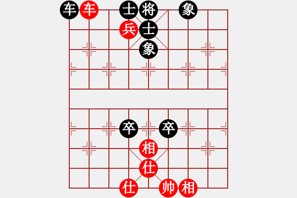 象棋棋譜圖片：20170308 先和天天業(yè)7-1 中炮巡河車對(duì)屏風(fēng)馬強(qiáng)挺3卒 車二平七 黑炮3進(jìn)5 - 步數(shù)：110 