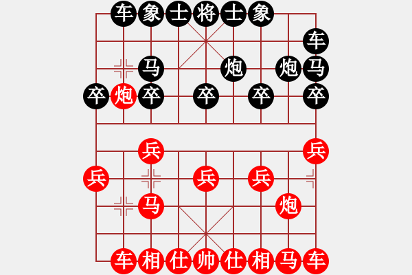 象棋棋譜圖片：葬心紅勝wwyx_7580【仙人指路對(duì)士角炮或過(guò)宮炮】 - 步數(shù)：10 