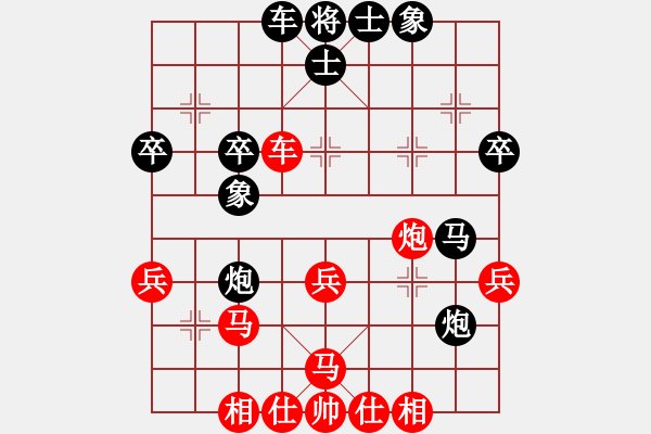 象棋棋譜圖片：贏洲棋迷(2段)-負(fù)-laozlx(3段) - 步數(shù)：40 