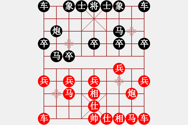 象棋棋譜圖片：越野吉普[542574479] -VS- 滴水穿石佛[423375394] - 步數(shù)：10 