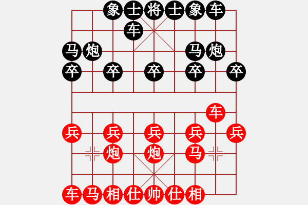 象棋棋譜圖片：五羊杯第一(3段)-勝-爛柯樵夫(8段) - 步數(shù)：10 