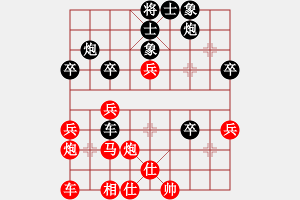 象棋棋譜圖片：龍行道者(1段)-負(fù)-哥哥你錯了(6級) - 步數(shù)：40 