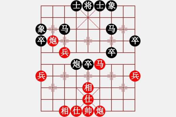 象棋棋譜圖片：丘吉爾(6級)-勝-嶺南風姿(4段) - 步數(shù)：40 